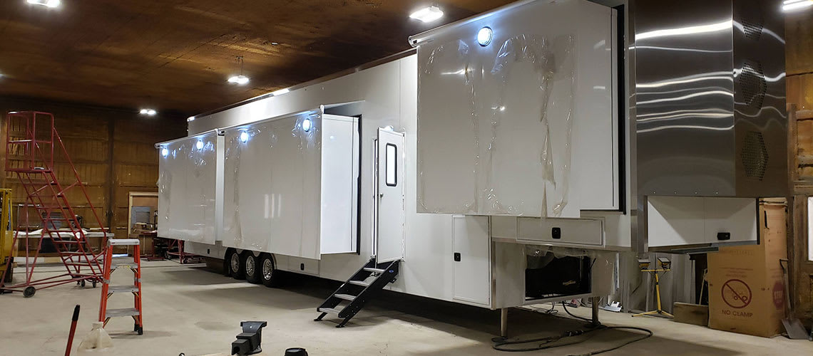 Custom Mobile Medical Trailer