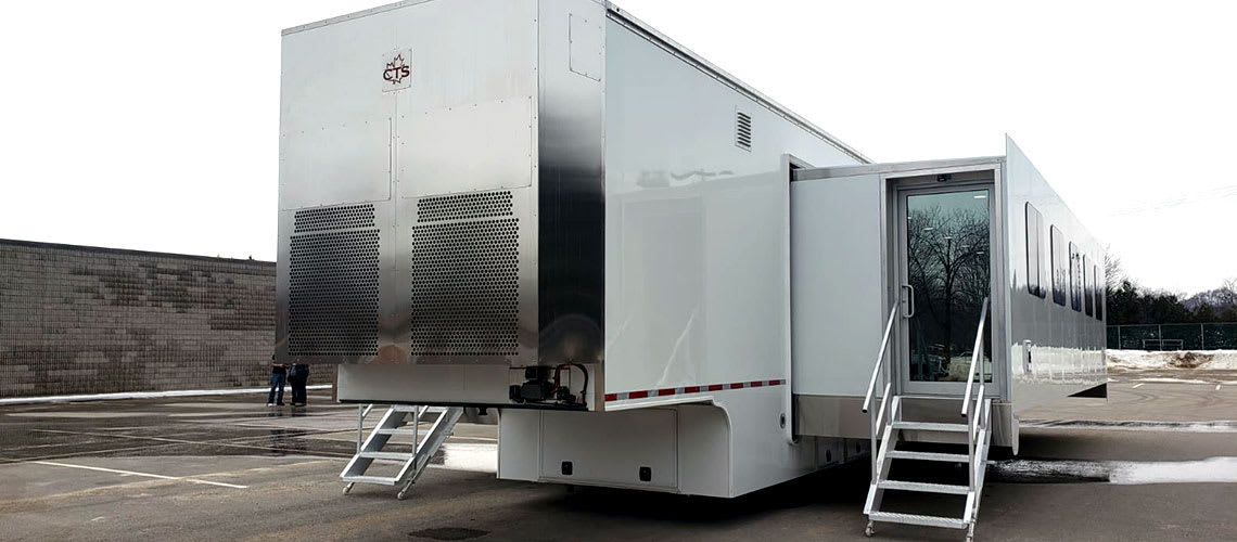 Custom Mobile Medical Trailer